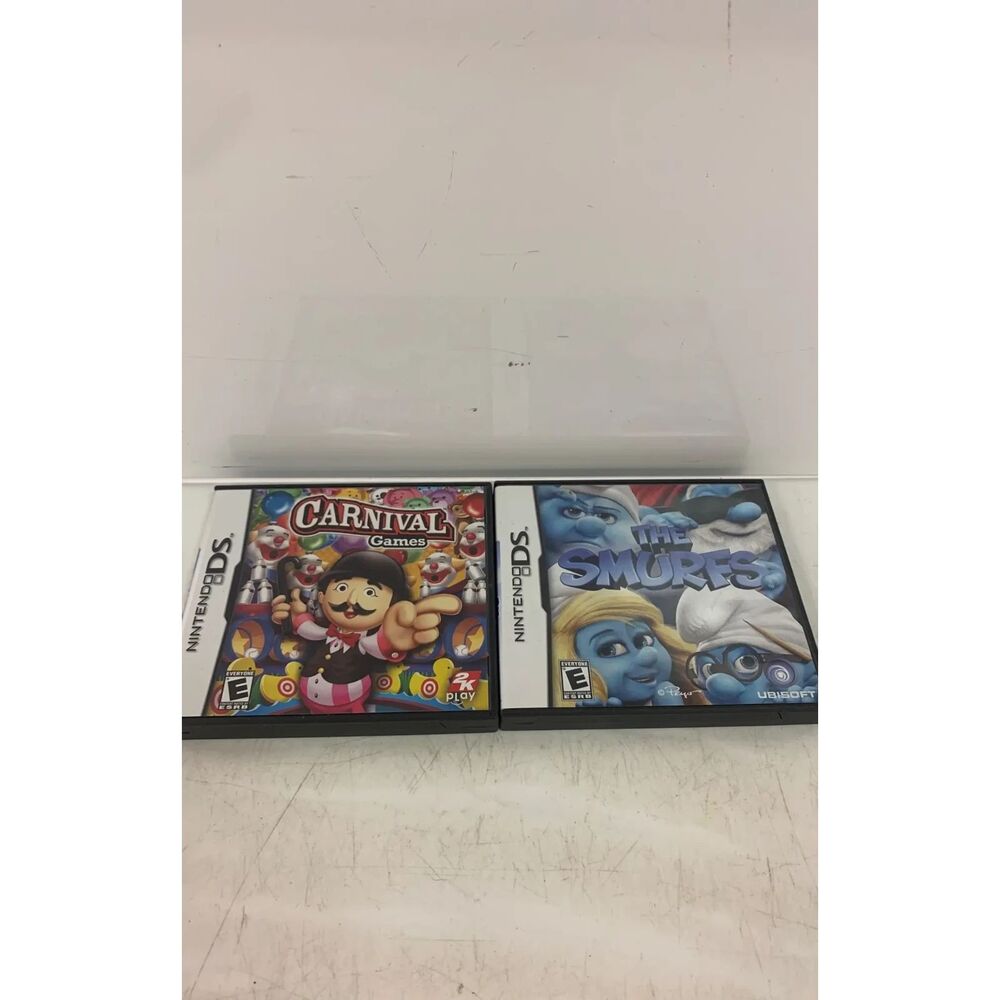 Nintendo DS Smurfs And Carnival Games